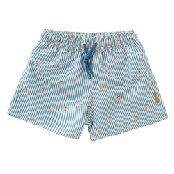 Short de bain enfant anti-UV - Fresk - Stripes & Crabs