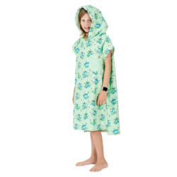 Poncho de plage enfant 4 à 12 ans - After Essentials -  Green