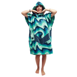 Poncho surf enfant - All-in - Berlin Blue