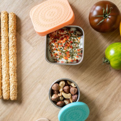 Boîte à encas Snacky - Gaspajoe - Abricot Violet