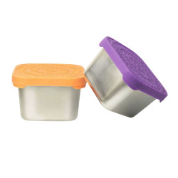 Boîte à encas Snacky - Gaspajoe - Abricot / Violet