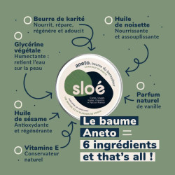 Beaume du baroudeur usages Aneto - Sloé