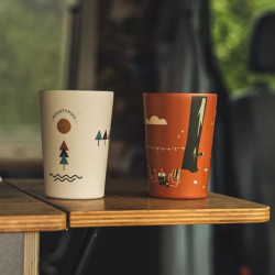 Mug isotherme Inox Camping Adventure