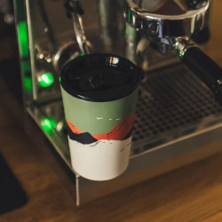 Mug isotherme Inox Sunrise - Roadtyping cafe