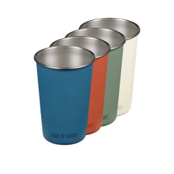 Lot de 4 gobelets en inox 473 ml - Klean Kanteen - Partake