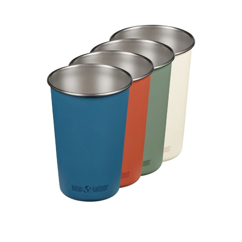 Lot de 4 gobelets en inox 473 ml - Klean Kanteen - Partake
