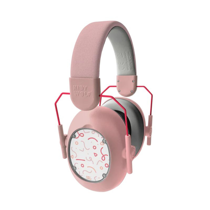 Casque antibruit Kidynoise - Kidywolf - Rose