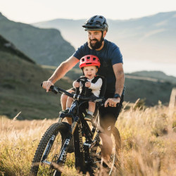 Siège enfant vélo évolutif 2-en-1 Shotgun PRO
