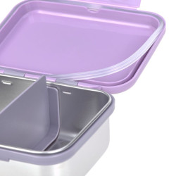 inox - Lassig - Coeur mauve