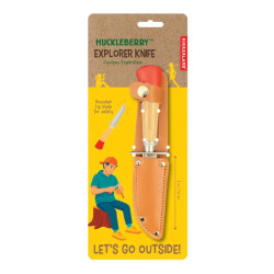 Couteau explorateur - Huckleberry  packaging