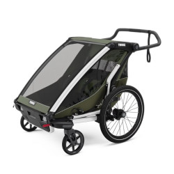 Thule Chariot lite Gen 3 - Vintage Green 4 roues