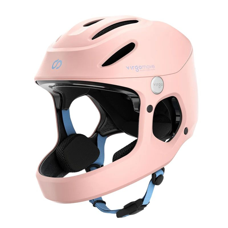 Casque vélo intégral enfant Virgo Kid - Virgomove - Rose