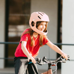 Casque vélo intégral Virgo Kid - Virgomove - Rose