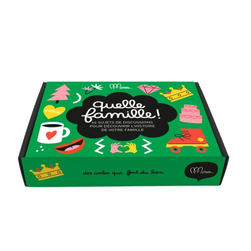 Jeu de discussion Quelle Famille ! - Minus Editions