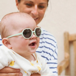 Lunettes de soleil bébé OOZZ - 0 à 4 ans - Thé Vert