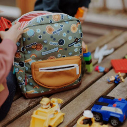 Sac à dos carré - Hello Hossy - Smiley lifestyle