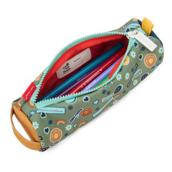 Trousse d'école ronde - Smiley