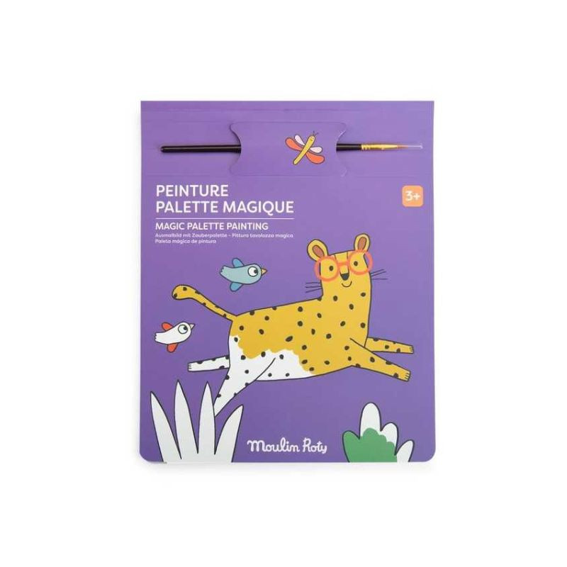 Peinture palette magique Les Toupitis - Moulin Roty