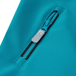 Combinaison softshell bébé Mjosa - Reima - Aquatic Blue zip
