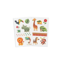 Tatouages enfant Namaki - Vie sauvage plaquette