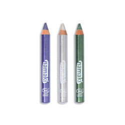 Kit de 3 crayons de maquillage pailletés Namaki