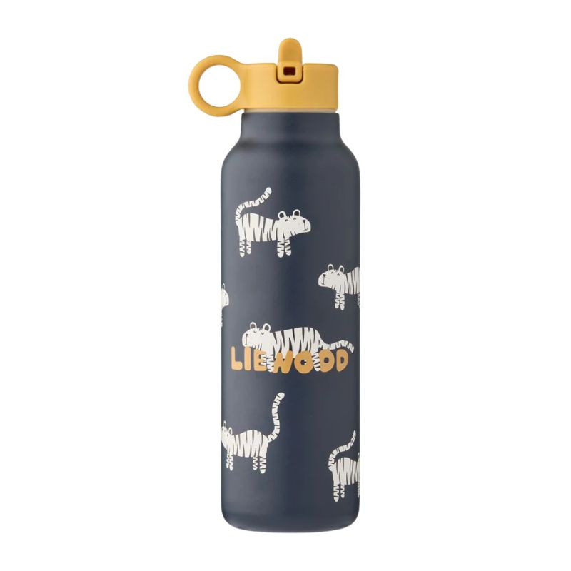Gourde Liewood inox et isotherme Falk - 500 ml - Tiger / Classic Navy
