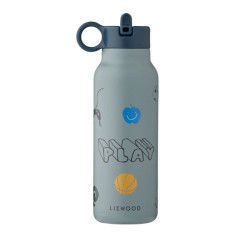 Gourde Liewood inox et isotherme Falk - 350ml - Play / Dusty Peppermint