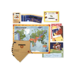 Activité de vacances pour les enfants l’enquête de 7 jours - Voyage autours