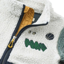 Polaire enfant sherpa Nolan - Liewood - Play Mix zoom