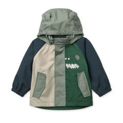 Ensemble de pluie imperméable Manu - Veste et Salopette - Liewood - Play Mix
