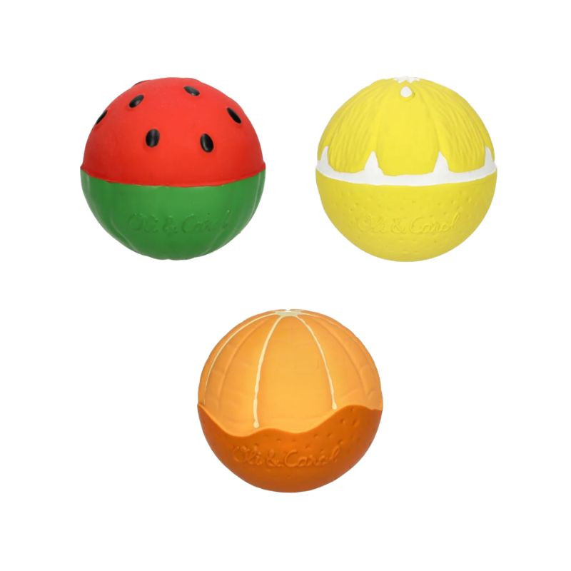 Balles sensorielles - Salade de fruits - Oli and Carol