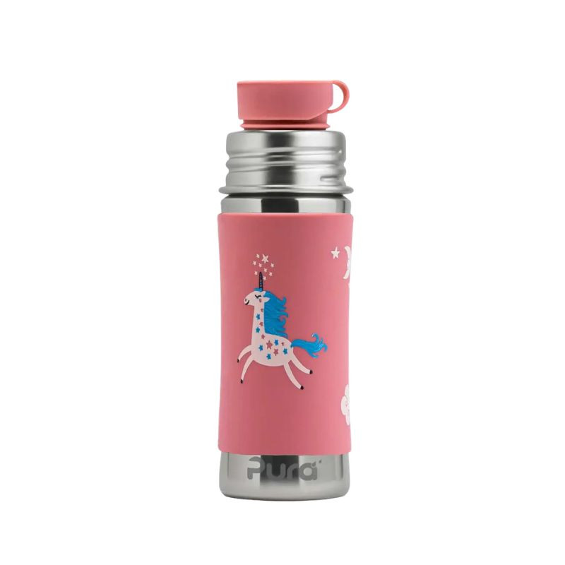 Gourde évolutive bouchon sport 325 ml - Pura - Unicorn