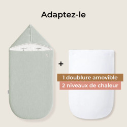 Nid d'ange 4 saisons - Les Petites  Vert d'eau