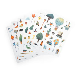 Cahier stickers La bande à Jojo -Roty