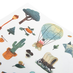 Cahier stickers à Jojo - Moulin Roty