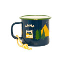Tasse en émail Camp vibes - Roadtyping