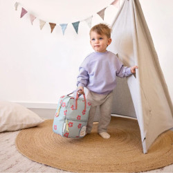 Sac à dos carré maternelle Happy Trails - Lassig