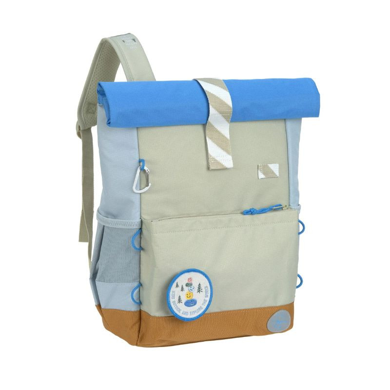 Cartable CP Rolltop Sunny Explorer - Lassig - Vert / Bleu
