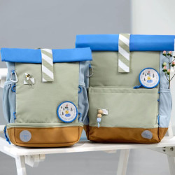 Cartable CP Rolltop Sunny Explorer - Lassig - Vert