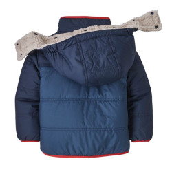 Baby reversible tribbles hoody - Patagonia - Stone