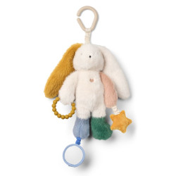 Jouet d'éveil lapin Angelina - Liewood face