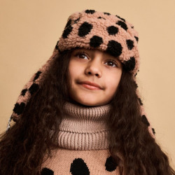 Chapka enfant  - Bravo Pile - Liewood - Mega leo spot / Pale
