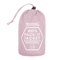 Veste de pluie imperméable compacte et pliable - Pack it - Regatta - Powder