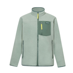 Polaire enfant Frankie Warm - Regatta - Glacier Green/Dark Forest Green