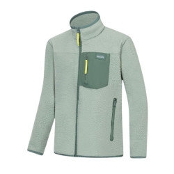Polaire enfant Frankie Warm - Regatta - Glacier Green/Dark Forest