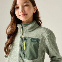 Polaire enfant Frankie Warm - Regatta - Glacier Green/