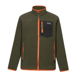 Polaire enfant Frankie Warm - Regatta - Dark Khaki/Rooibos Tea