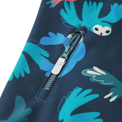 Combinaison softshell bébé Mjosa - Reima - Navy Bird zip