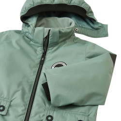 Combinaison mi-saison enfant Marte Mid - Reima - Stone Green capuche