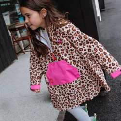 Poncho de pluie - Hello Hossy - Leopard